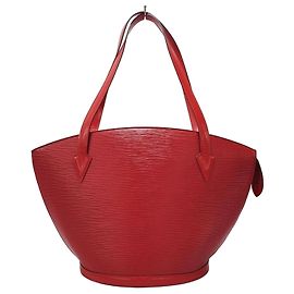 Louis Vuitton Bolsa de Ombro Epi Sanga Preto