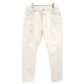 Brunello Cucinelli Ivory Washing Denim Pants Silvery