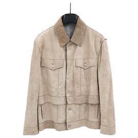 Dior Suede Blouson Jacket Orange