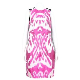 Gucci Silk Back Point Women's Dress Purple