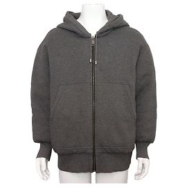 Burberry Reversible Down Field Hooded Men's Bomber Jacket Brown