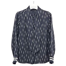 Loro Piana Camicia in seta da donna Nero