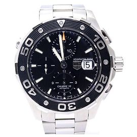 Tag Heuer Orologio automatico AQUARACER in acciaio da uomo Nero
