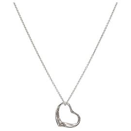 Tiffany & Co Collar Open Heart de plata Plata