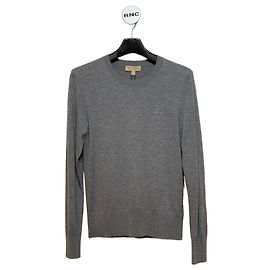 Burberry Malha de cashmere cinza para mulher Marrom