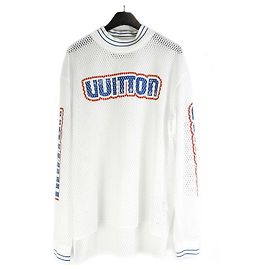 Louis Vuitton Mesh Sporty Long Sleeve Silber