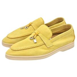 Loro Piana Sommer-Business-Loafer Gelb