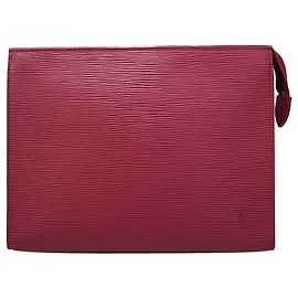 Louis Vuitton Neceser Epi Fuchsia Roja