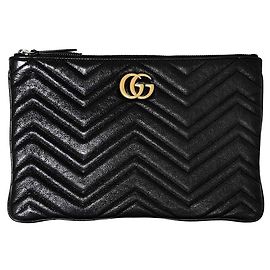 Gucci GG Marmont Clutch Black