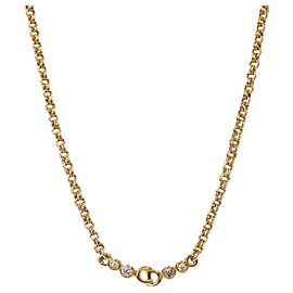 Dior Collana Cubic CD Gold D'oro