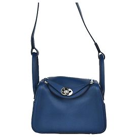 Hermès Borsa Tote e a Tracolla Lindy Blu