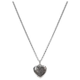 Gucci Collar Blind for Love de plata Plata