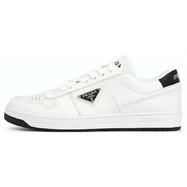 Prada Sneakers in pelle Downtown Logo Multicolore