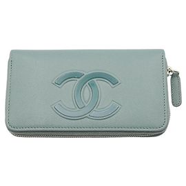 Chanel Cartera Medium de Caviar Verde