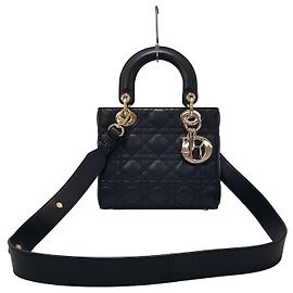 Dior Lady Small Black Black