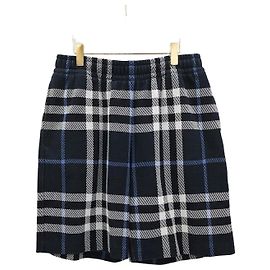 Burberry Pantalones cortos de jacquard de algodón a cuadros Multicolor