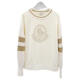 Moncler Tejido con logotipo bordado Plata