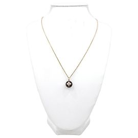 Louis Vuitton Colar Blossom com pendente de diamante Prata