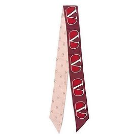 Lenço Valentino vermelho de tecido Vermelho