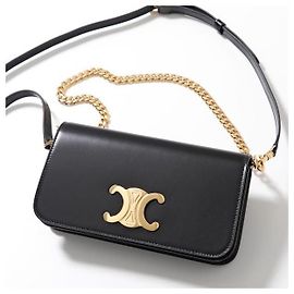 Céline MULTIPOCHETTE in VITELLO LUCIDO Nero