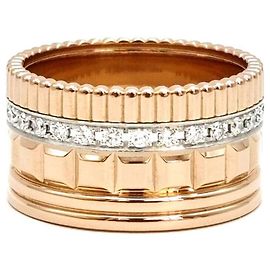 Boucheron Diamond Quattro Radiant Ring Pink