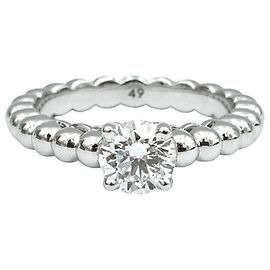 Van Cleef & Arpels Anello Van Cleef Arpels Diamond Parely Argento