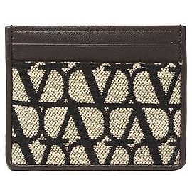Valentino Tarjetero GXB para mujer Negro