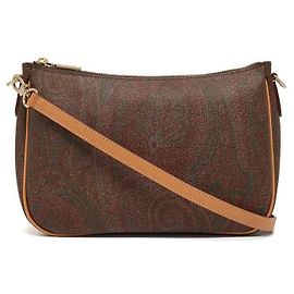 Etro Bolso de hombro para mujer en jacquard paisley Multicolor