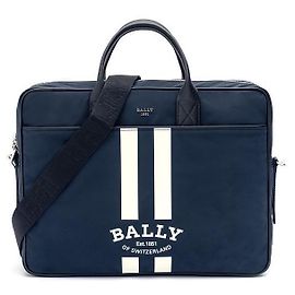 Bally Nylon Business Bag Black