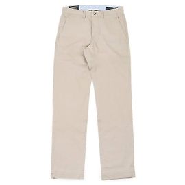 Ralph Lauren Men's Embroidered Logo Straight Pants Brown