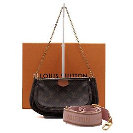 Louis Vuitton Borsa a tracolla e borsa a spalla Monogram Multi Pochette Accessories Multicolore