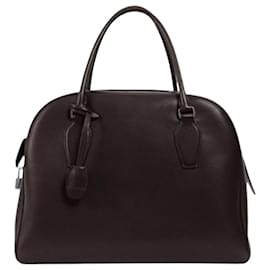 The row India Leather Tote Bag CHSS Schwarz