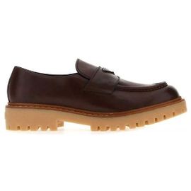 Prada Black Leather Loafers Black