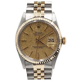 Rolex Reloj Datejust para hombre en combinación de oro Multicolor
