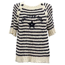 Dior Camisola de malha de manga curta Multicor