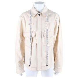 Fendi Ivory Cotton Jacket White
