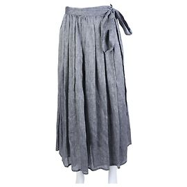 Falda Christian Dior Castaño