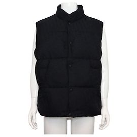 Dior Technical Jacquard Oblique Men's Padded Vest Black
