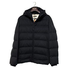 Loro Piana Black Cashmere Goose Down Black