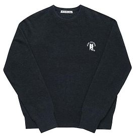 Acne Strickware für Herren DARK NAVY MELANGE Schwarz