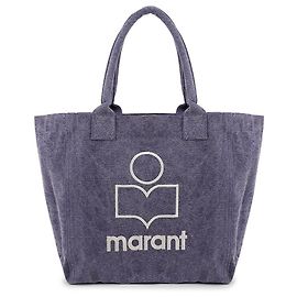 Isabel Marant Small Logo Tote Bag Purple