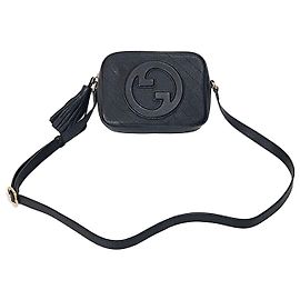 Gucci Borsa a tracolla piccola Blondie Tassel Nera Nero