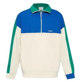 Isabel Marant Baumwoll-Sweatshirt Grün