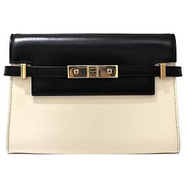 Saint Laurent Manhattan Small Blanc