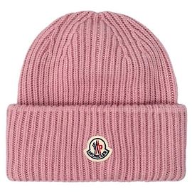 Moncler Red Cloth Beanie Red