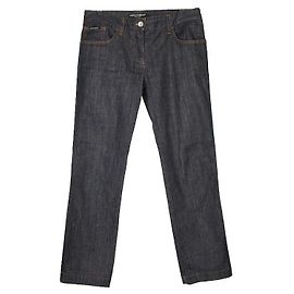 Dolce & Gabbana Pantalones de denim azul índigo Dolce Gabbana Azul