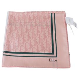 Dior Pañuelo Cuadrado Roja