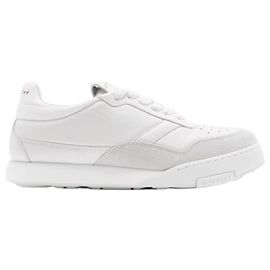 Givenchy Baskets Yard en cuir et daim avec logo Blanc
