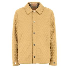 Burberry Wendbare gesteppte Nylonjacke Orange