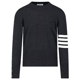 Thom Browne Classic Cashmere Pullover Knit Brown